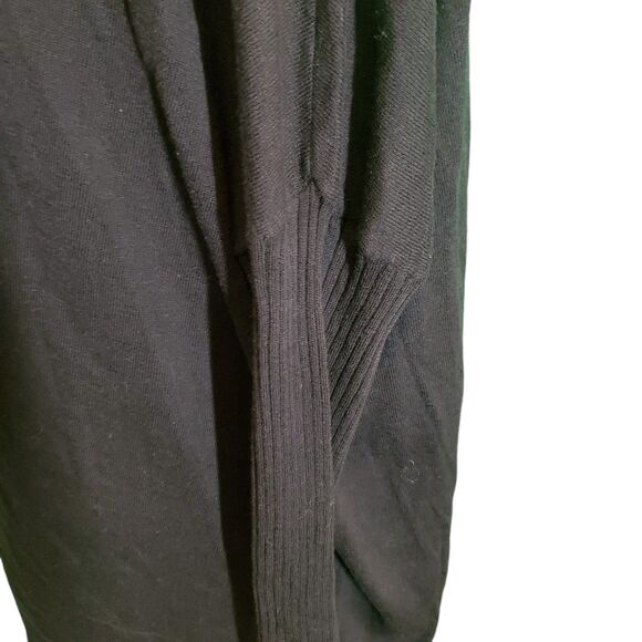 ATM Lightweight Cardigan Sweater V Neck Sweater Black Sz M - Picture 3 of 6